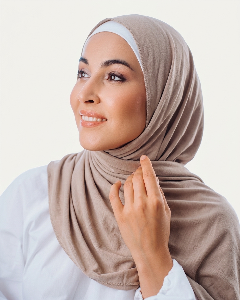 Палантин Трикотаж-лайкра (карамельный)